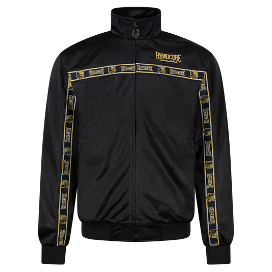 100% Hardcore Trainingsjack Essential Zwart/Goud