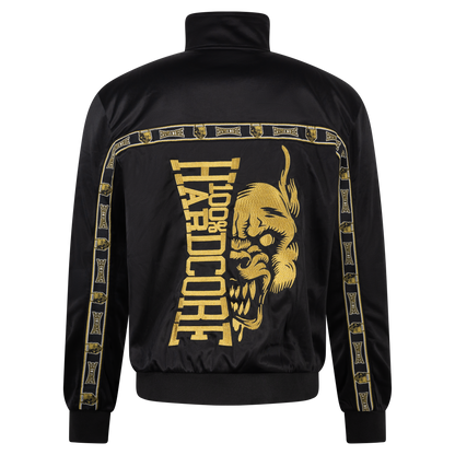 100% Hardcore Trainingsjack Essential Zwart/Goud