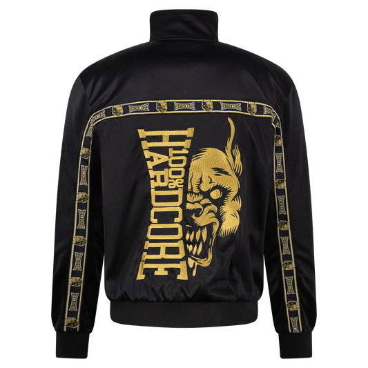 100% Hardcore Trainingsjack Essential Zwart/Goud