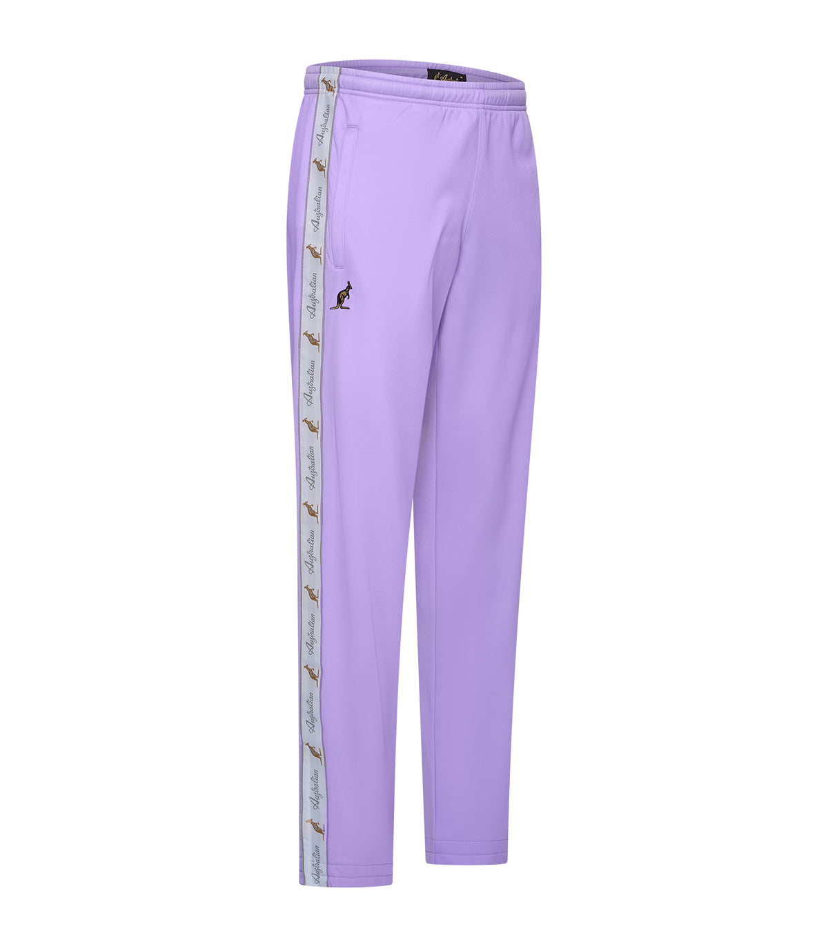 Australian Trainingsbroek Met Witte Bies - Lavendel