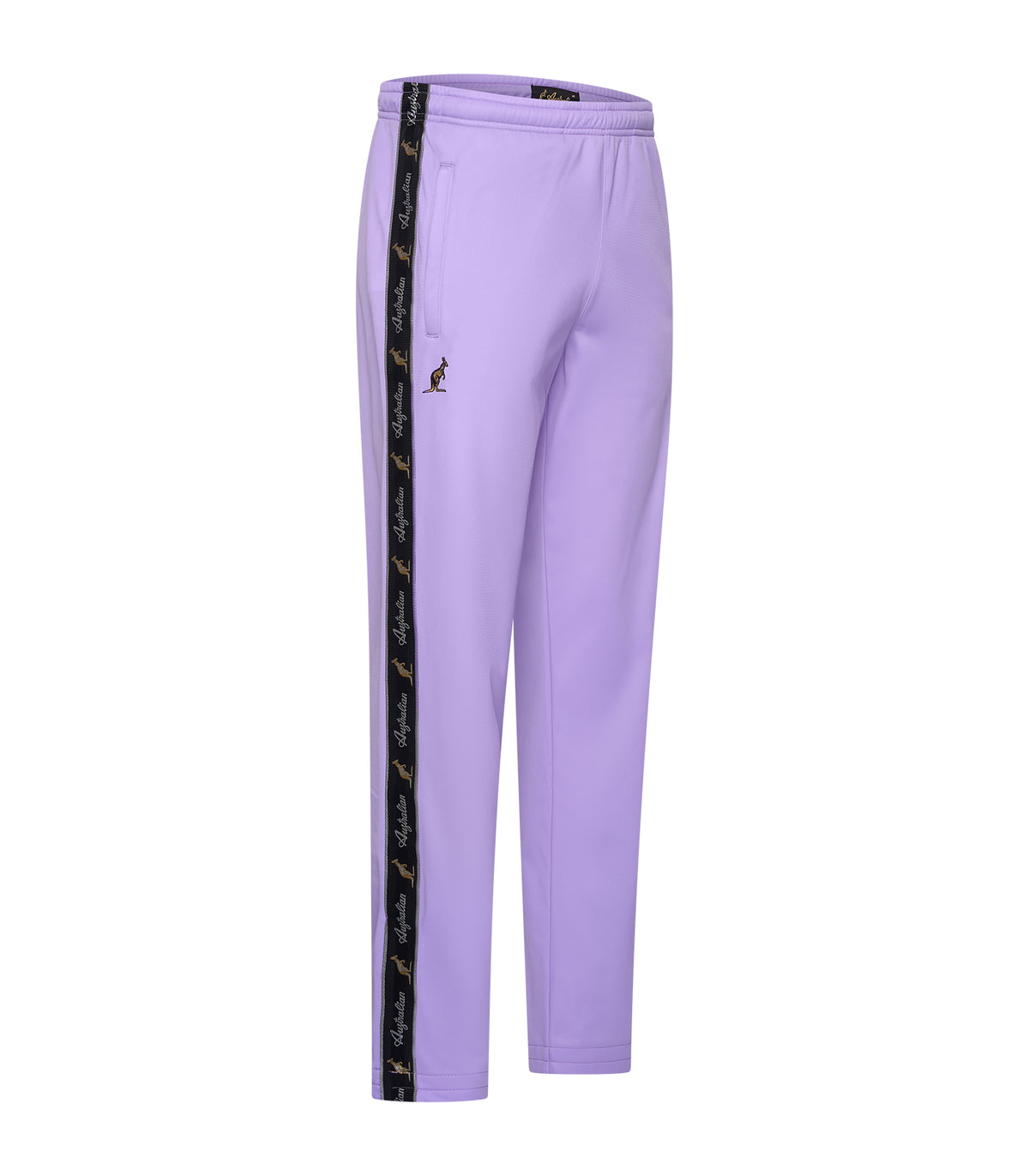 Australian Trainingsbroek Met Zwarte Bies - Lavendel