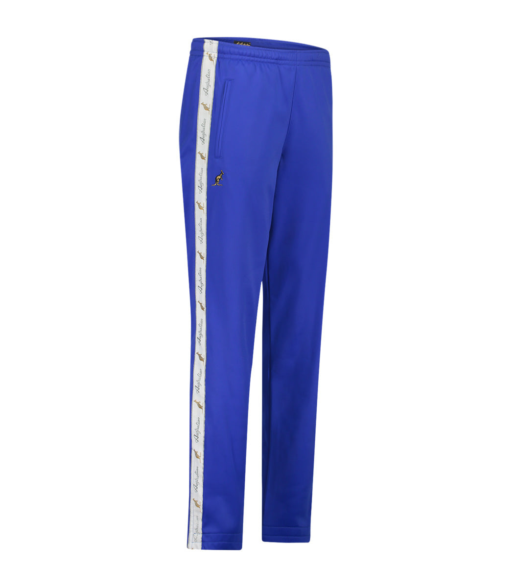 Australian Trainingsbroek met Witte Bies – Cornflower Blauw