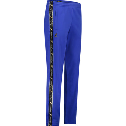 Australian Trainingsbroek Met  Zwarte Bies - Cornflower Blauw